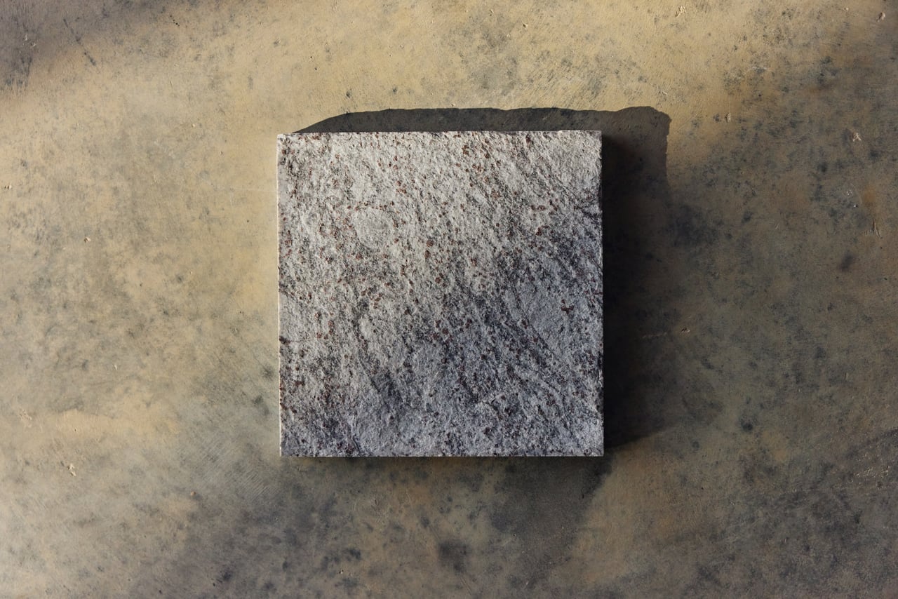 Dark stone sample